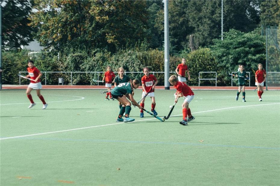 Rheinland-Pfalz/Saar-Vizemeisterschaft für U 12-Hockeyteam