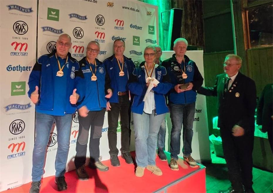 Luftgewehr-Team erkämpft sich
Bronzemedaille in der Oberpfalz