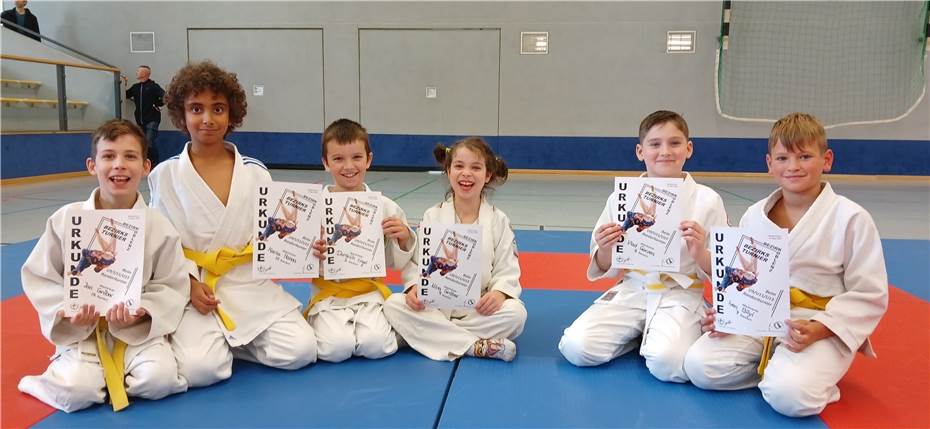 Judoka nehmen am
Randoriturnier in Niederzissen teil