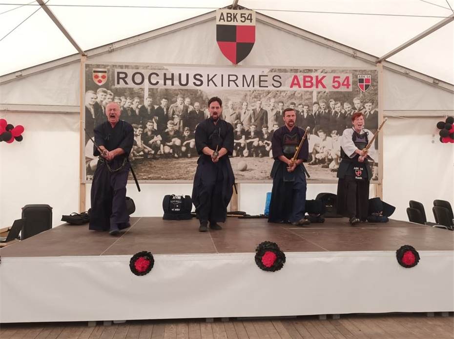 Toller Auftritt
bei der Rochus Kirmes