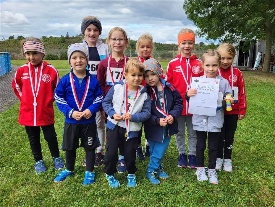 Erfolgreich beim 4. Kidslauf