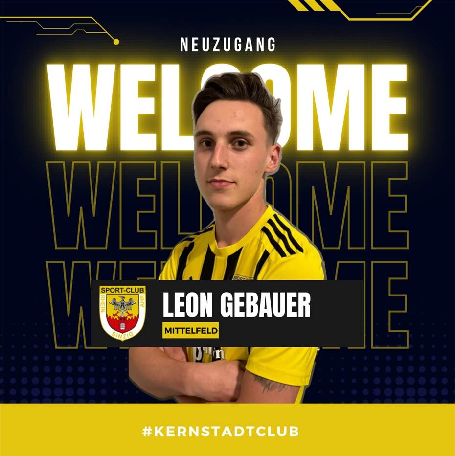 Leon Gebauer wechselt zum SC Sinzig