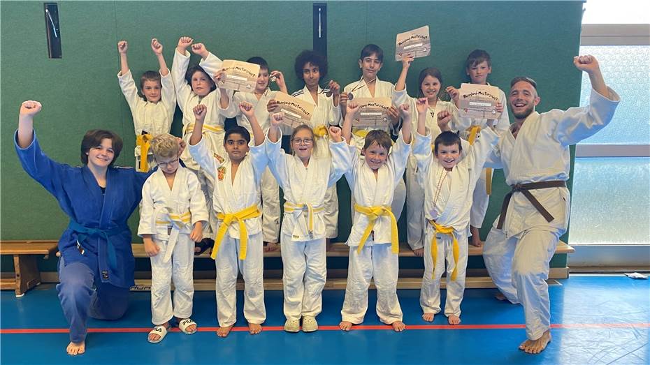 Über 200 junge Judoka aus mehr als 26 Vereinen kämpften um den Sieg