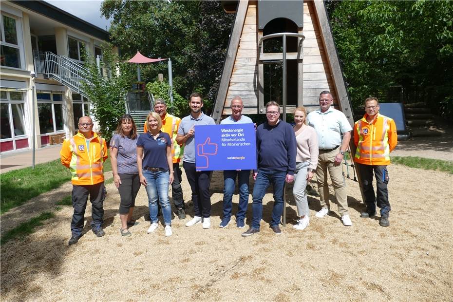 Außengelände der
Kita Mariengarten in Saffig neugestaltet