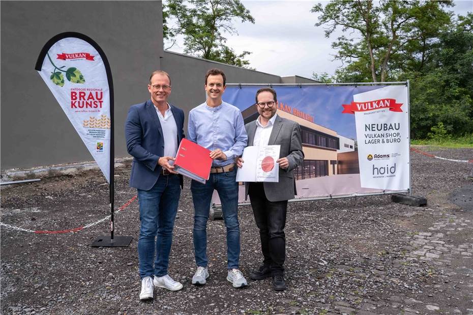 Mendiger VULKAN Brauerei investiert 7 Millionen Euro